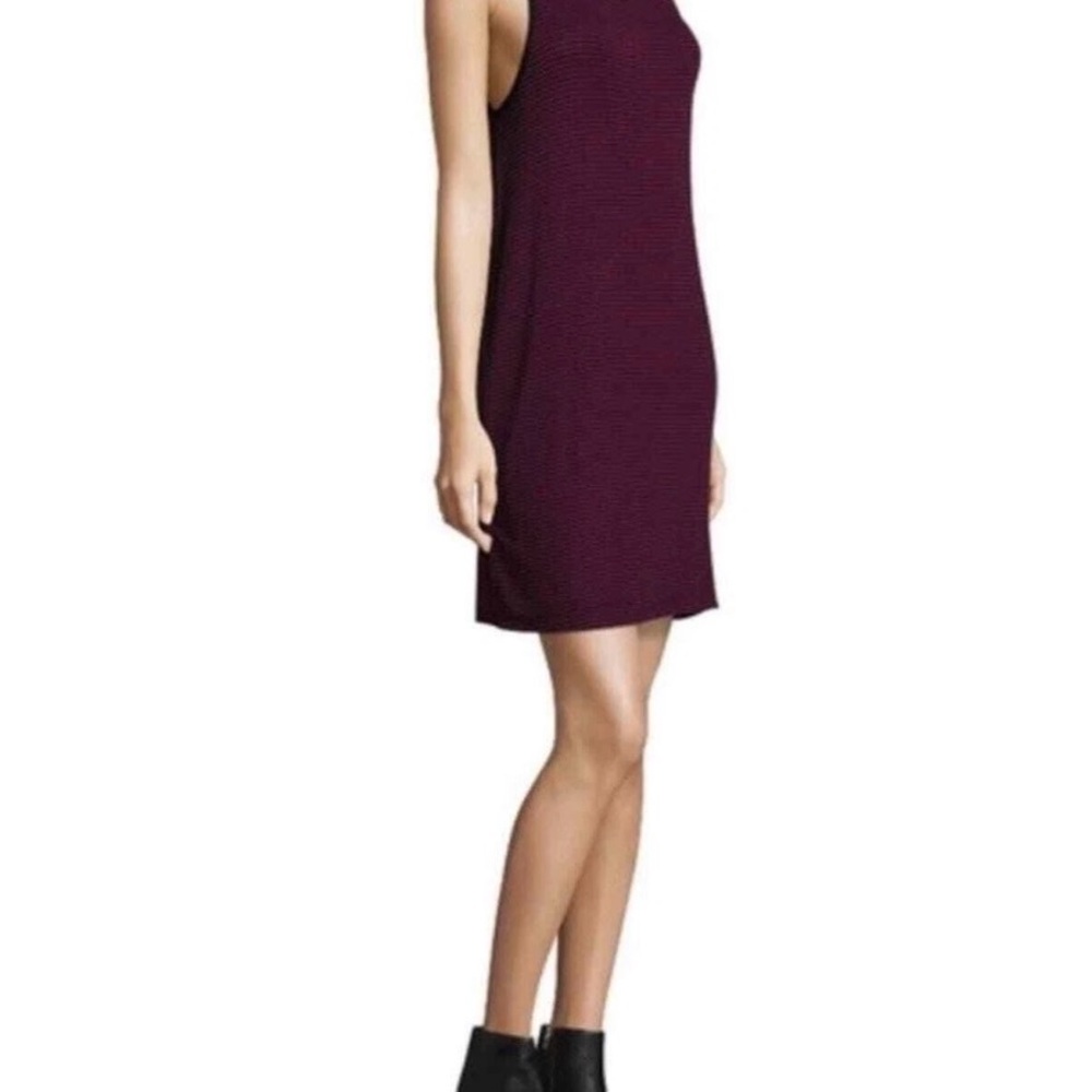 Paige Mia Striped Micro Ribbed Tank Dress Size Small